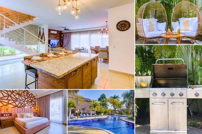Stylish Villa. Walk to Beach, Dining & Fun