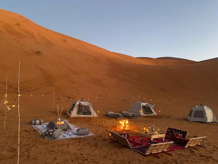 Freedom bonfire camp