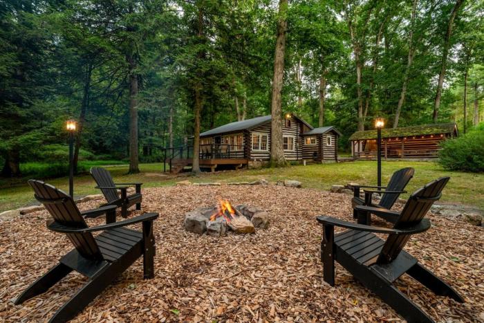 Swatara Log Cabin - Fire Pit - Grill - Cozy Vibe