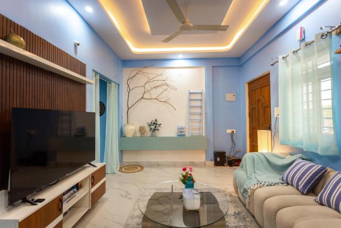 Thalassa 1BHK HSR AC, Balcony, Movie Night