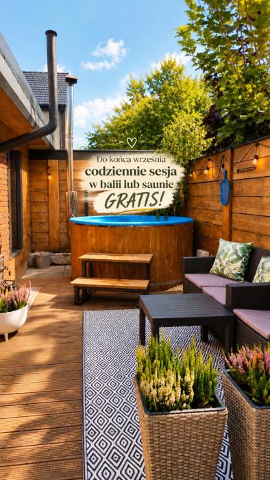 LOFT HOUSE ROZEWIE sauna & gorąca balia