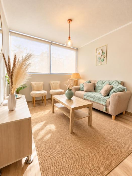 Apartamento full equipado a pasos del metro