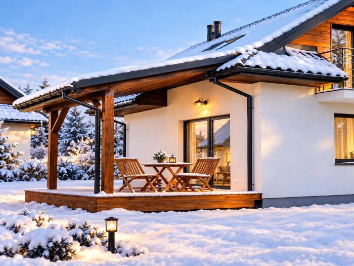 Panskiemisie Domki Całoroczne sauna jacuzzi