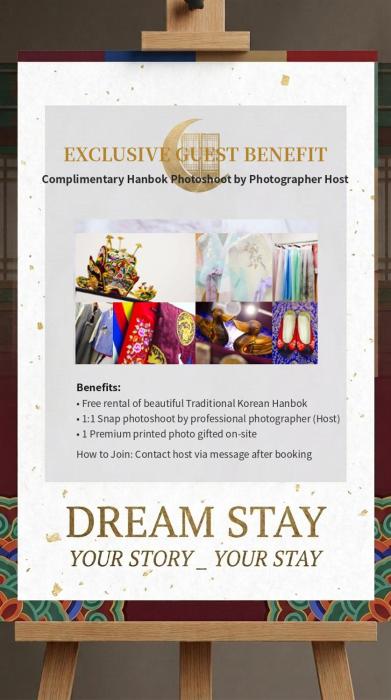 "Free Hanbok Photos Included" Dream Stay