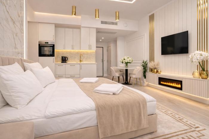 Hanza Tower DIAMOND 22 SPA & Pool & Jacuzzi & Sauna