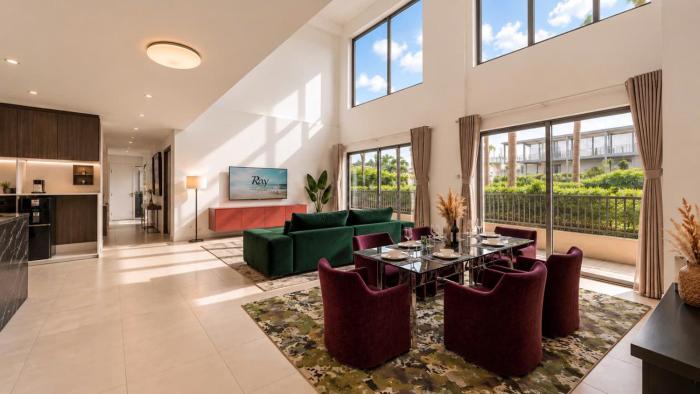 Grand Thao Dien Unique 6BR Duplex with Pool Access by Kiri