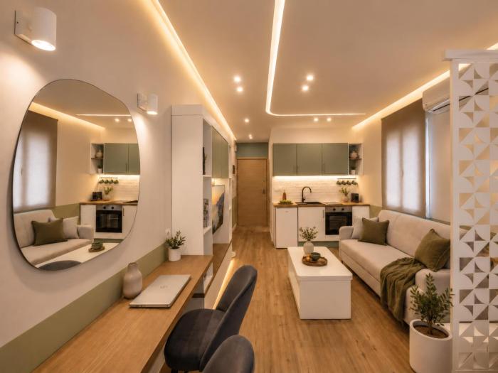 GimiSpaceEleven, Aristotelous Curated Suite near Metro