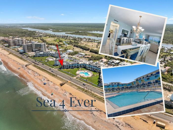 Oceanfront Corner, Wraparound Balcony & Pool | Sea 4Ever