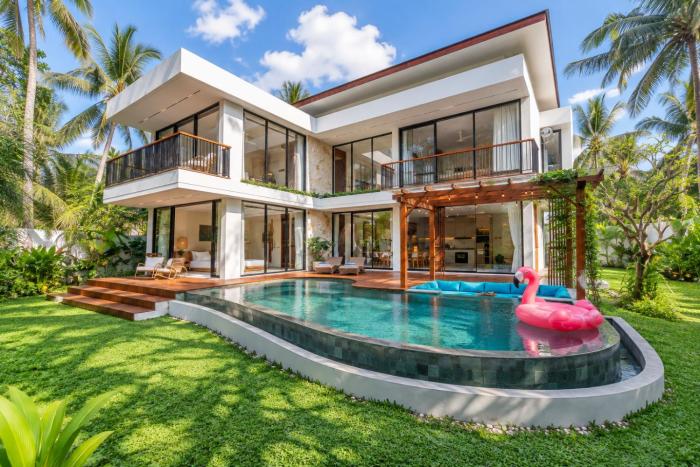 Luxury 3BR Villa With Private Rice Field View - Hubuddha III