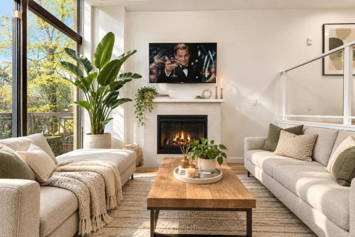 Spacious 2BR City Escape on Richards Sleeps 6