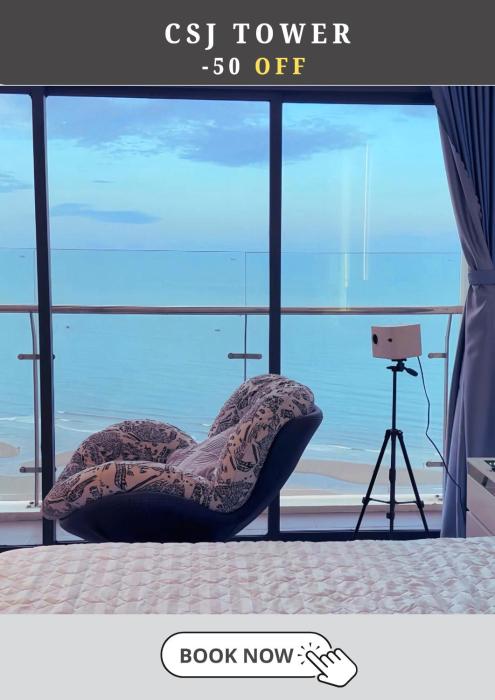 CSJ TOWER - Luxury Seaview Apartment Near Back Beach, Vung Tau City - Căn Hộ Cao Cấp View Biển, Sát Biển Bãi Sau Vũng Tàu