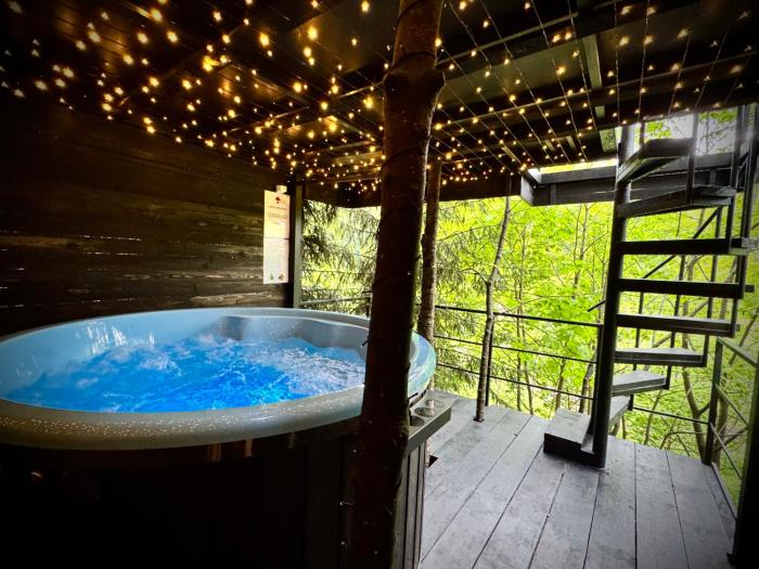 Tree house Predeal THE STARS CABIN 2 Ciubar