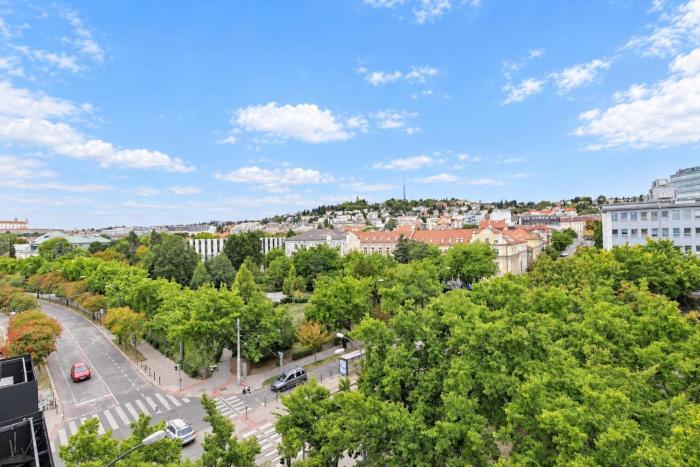 Žilinská Apartment with Balcony & City Views