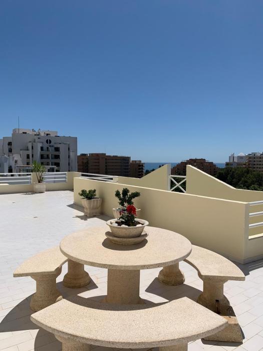 Vilamoura marina retreat top floor apartment
