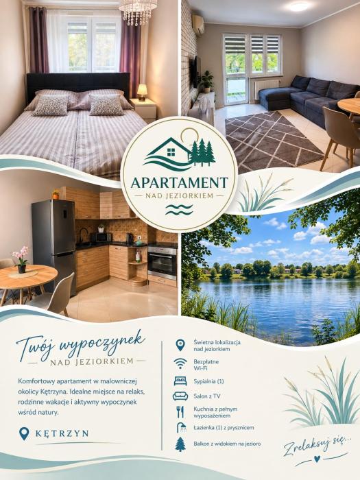 Apartament nad jeziorkiem