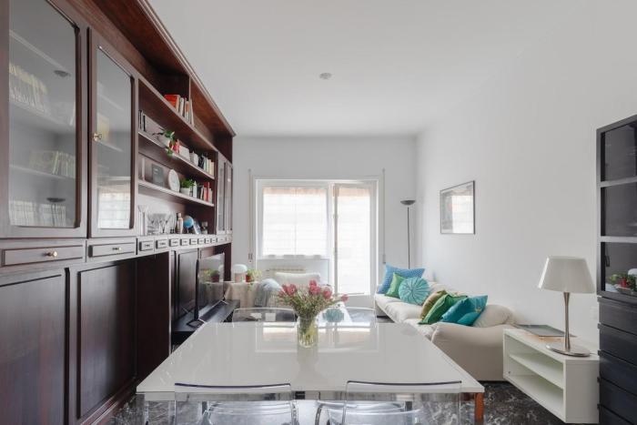 Bright 2BR with balcony, Caffarella, Furio Camillo, Tuscolana Station