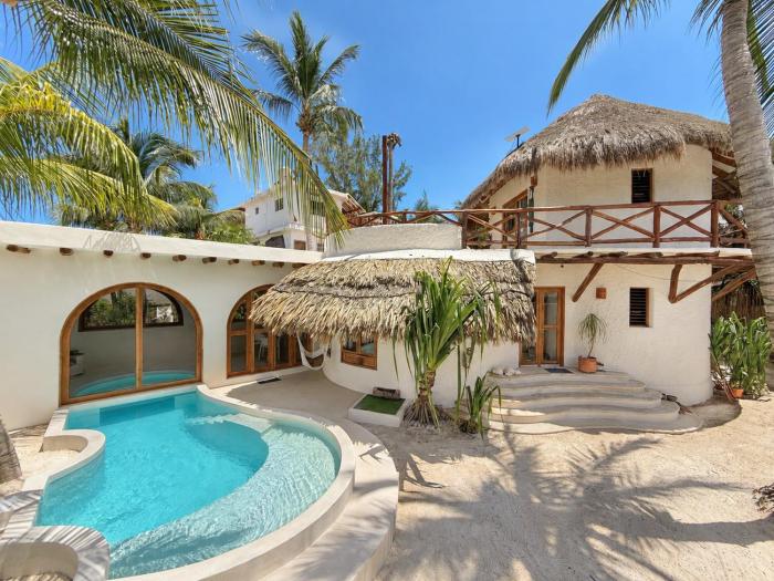 Private house with salt water pool - Casa privada con piscina salada-Casa Cacahuate Holbox