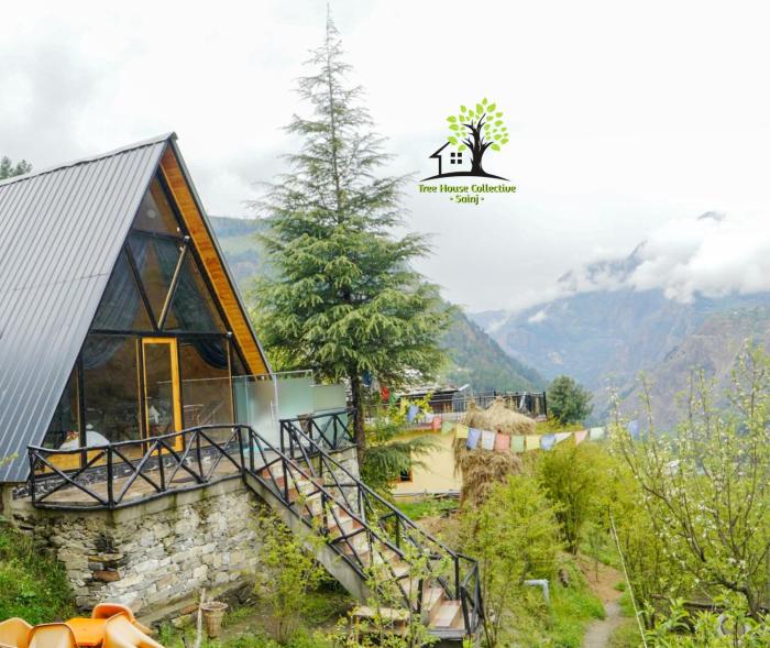 Himalayan Manor A-Frame Cabin