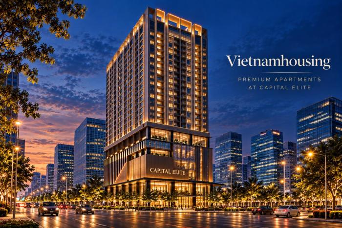 Vietnamhousing Premium Capital Elite Apartment, Near Aravelle Suites