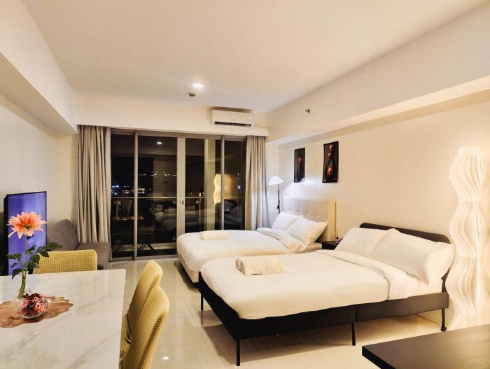 East Glory Center Residences Twin Double Bed City Of Dreams MOA NAIA