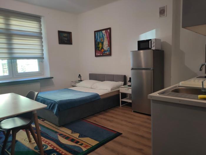 Apartment with kitchenette