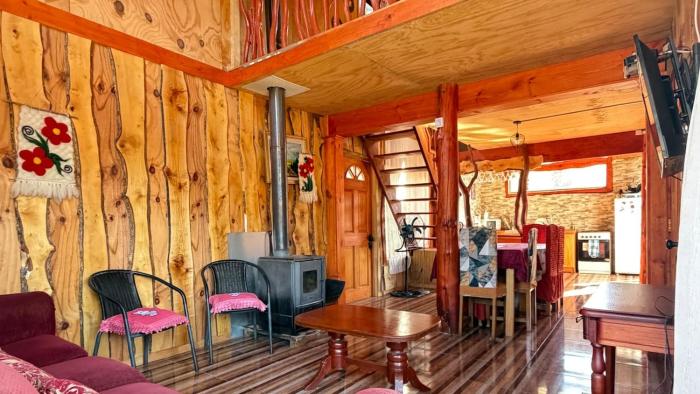 Cabaña de montaña hasta 6 px cerca de Conguillío