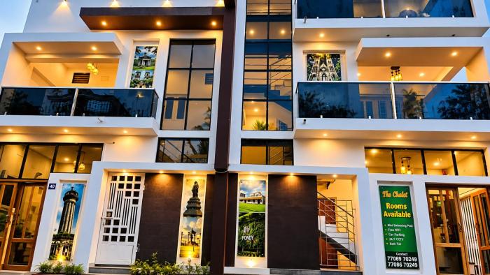 The Chalet - Cozy Villa with Mini Pool, near Eden Blue Flag Beach, Pondicherry - BMC