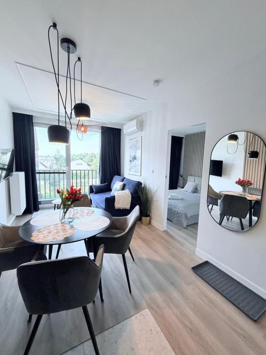 Baltic Line - Komfortowy apartament z 2 TV na Wyspie Sobieszewskiej, przyjazny rodzinom oraz zwierzętom
