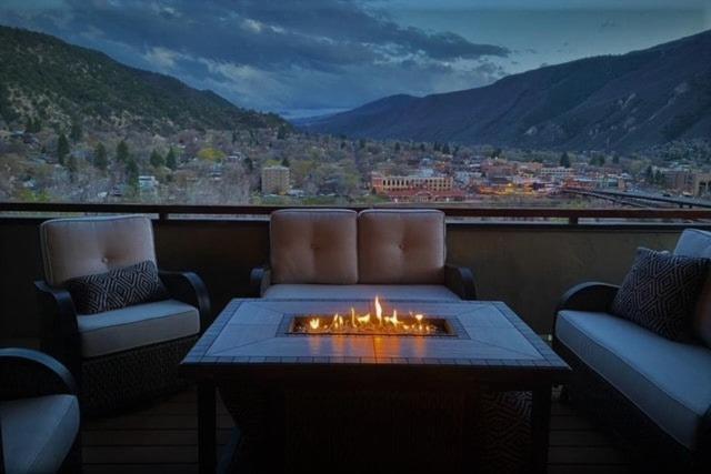 Best View in Glenwood Springs Hot Tub Game Room
