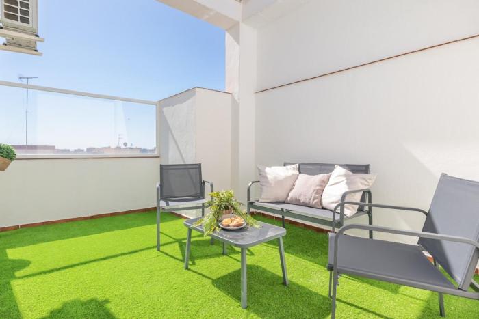 Luminoso Apartamento cerca del Centro de Málaga