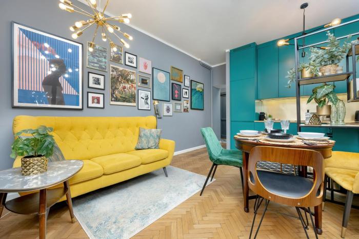 City Center Turquoise Residence Warsaw Dynasy 4 by Heyrent