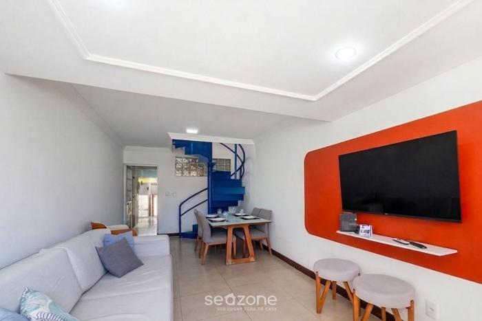 Casa em cond. C piscina a 250m da praia VMS0008