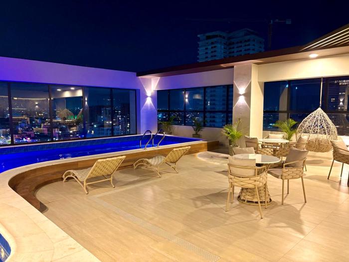 Golden Tower Equipetrol, piscina, gym, sauna y parqueo privado