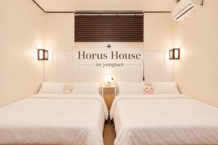 Horus House 신규오픈할인중, 해방촌, 이태원, 남산, 명동, 경리단길, 종로, BTS 10분거리