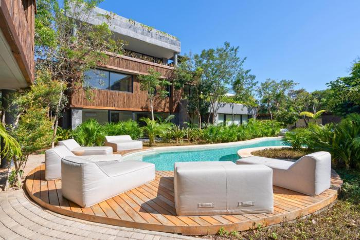 Penthouse de Lujo en Tulum con Alberca Privada, 3 King Suites y Rooftop