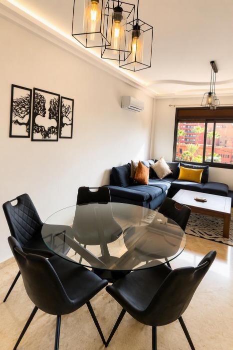Fully equipped 2-bedroom apartment in Guéliz