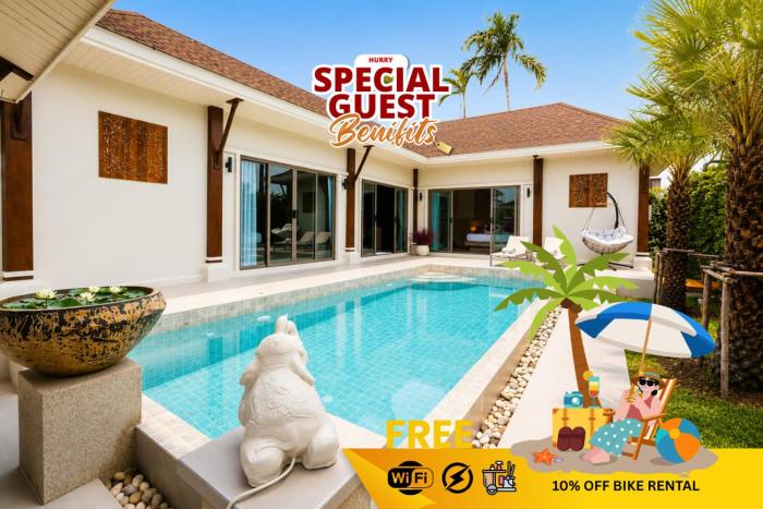 2BR Villa Private Pool Near Nai Harn Beach