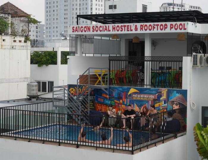 Saigon Social Hostel & Rooftop Pool