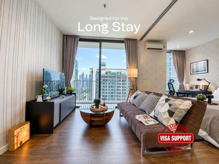 Modern High-Rise 1BR - Ultra Fast Wifi - Sathorn