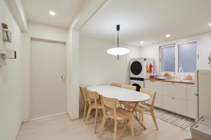 New Special,3min walk to Gwangalli Beach Drone Show,New Accommodation,Free Luggage Storage,Washer and Dryer Available,OTT,Drip Bag coffee