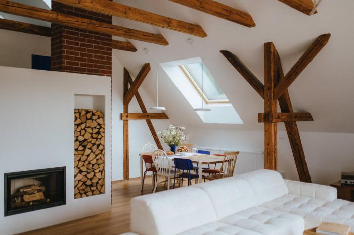 Gallery apartment v podhůří Krušných hor