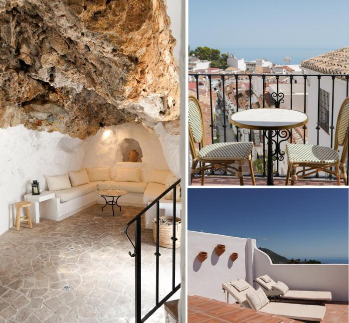 Casa La Cueva with sea views - Mijas Pueblo