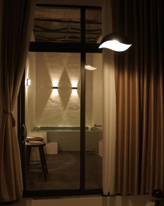Nhà Xi Măng mini villa bể bơi