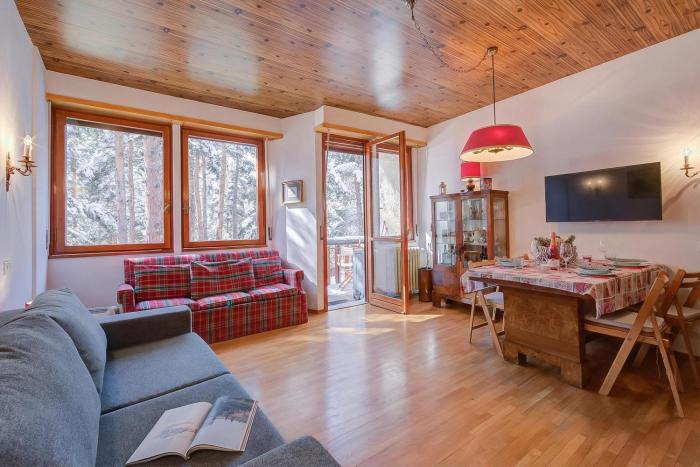 Il nido nella Pineta Central in Ski resort - Happy Rentals