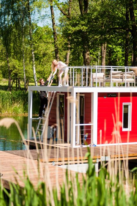 Domki na wodzie Borchówka 7 Stawów