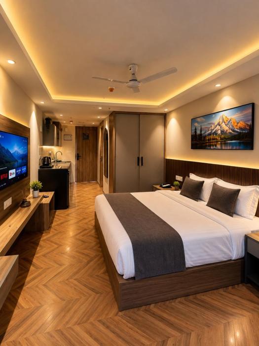 Elan stay near expomart and parichok