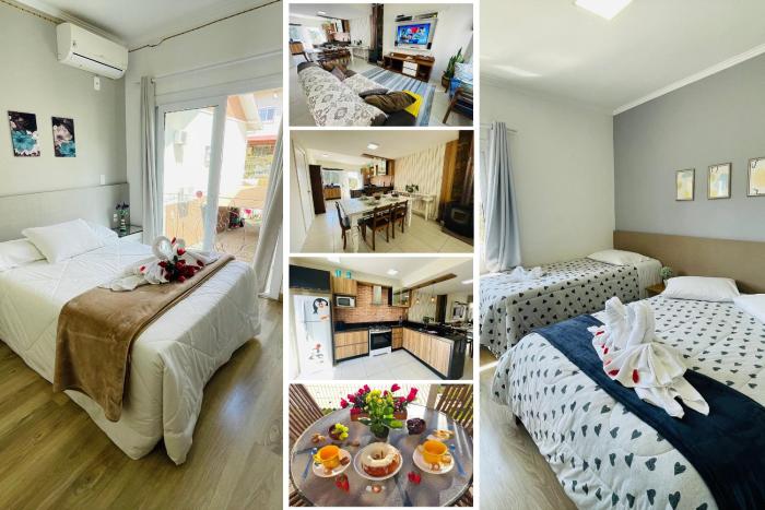 Sua Experiência na Serra Gaúcha • Duplex Charmoso + Lareira+Churrasqueira