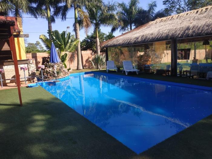 Tropical Oasis with Pool Private BBQ Aregua