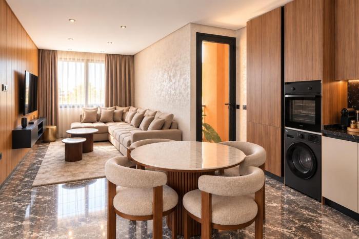 Luxury 2 bedroom Apartment with Pool, Marrakesh