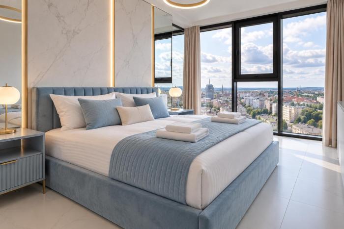 Hanza Tower CITY 22 SPA & POOL & JACUSSI & SAUNA